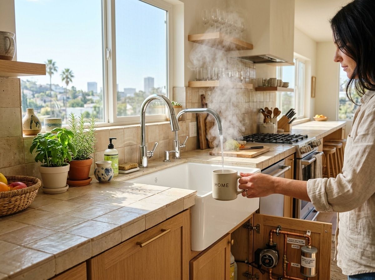 hot water recirculating system Los Angeles home kitchen faucet - hot water recirculating systems best in los angeles, ca
