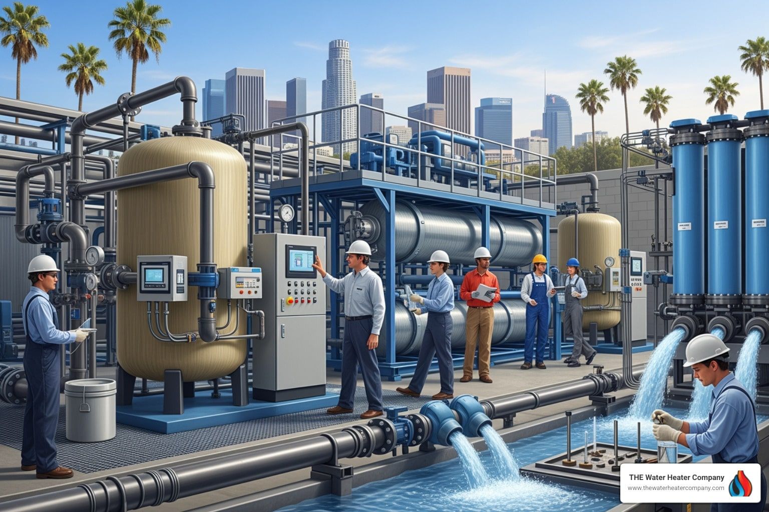 water filtration & conditioning in los angeles, ca