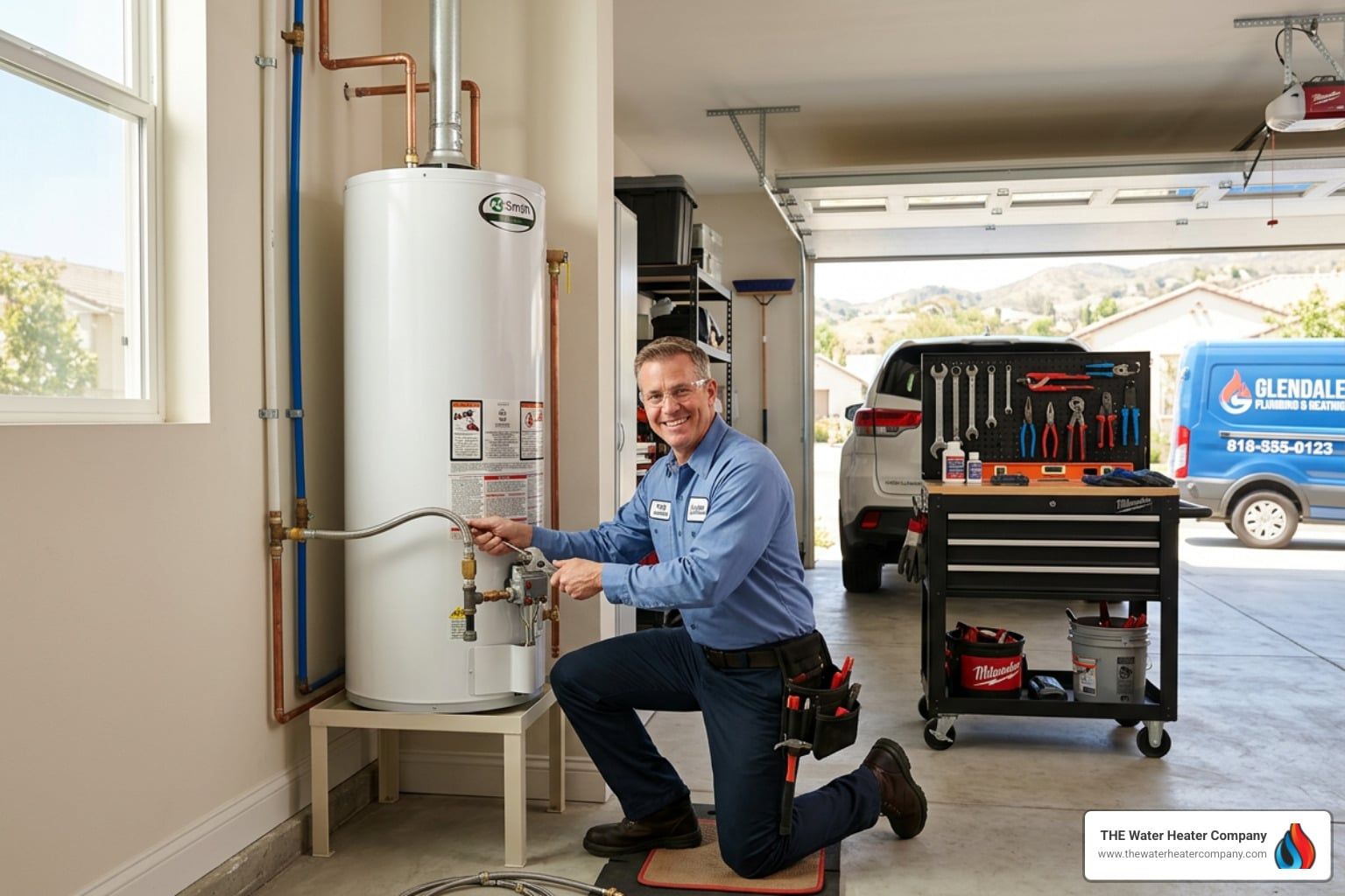 water heater replacement affordable in glendale, ca